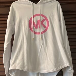 Michael Kors Hoodie with Pink Emblem